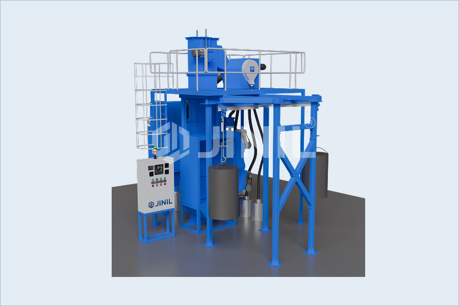 Airless Shot Blasting Machine-Hanger Type Y Conveyor